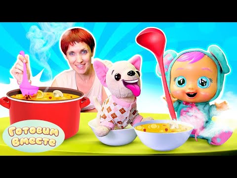 Лучшие рецепты Маши Капуки Кануки: чечевичный суп, радужный торт и овсяное печенье! Видео для детей