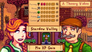 [Theory] How to Beat Stardew Valley with the Least XP