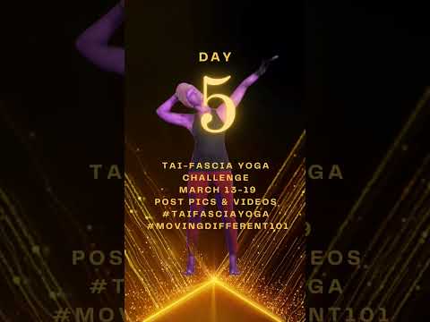JOIN US- Try doing each day and post with hashtags! #Taifasciayoga #yoga #chi #movingdifferent101