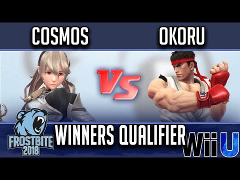 Frostbite 2018 Smash 4 Singles  WINNERS QUALIFIER -  Cosmos (Corrin) vs AX | Okoru (Ryu)