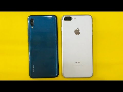 iPhone 7 Plus vs Huawei Y6 2019