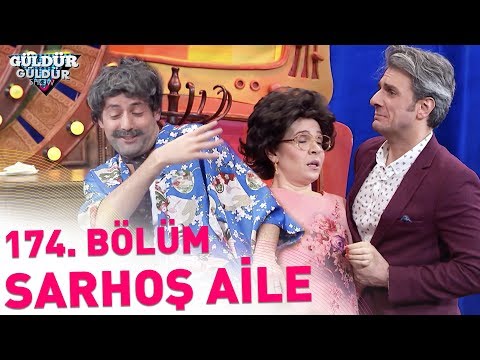 Güldür Güldür Show 174. Bölüm | Sarhoş Aile
