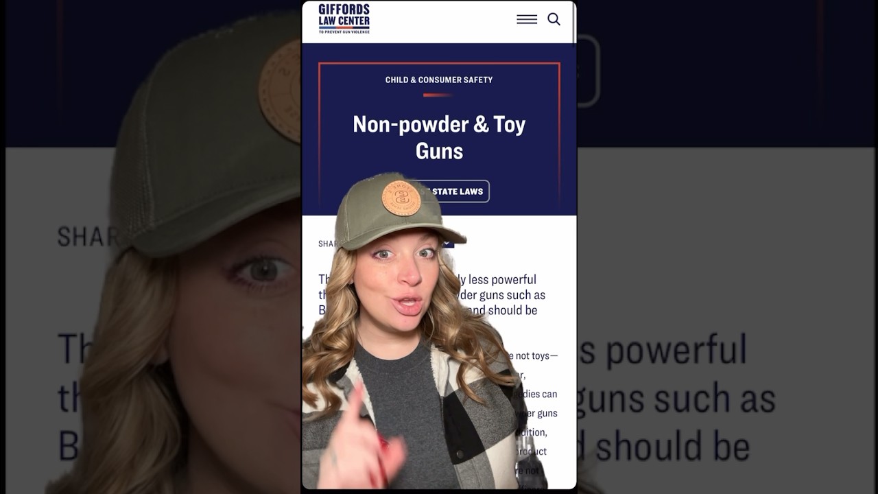 Giffords Is Now Going After Toys?!? #shortsvideo #2ndamendment #shortsfeed #shorts