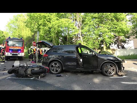 Porschefahrer flüchtet nach Kollision mit Krad in Swisttal-Buschhoven am 17.05.21