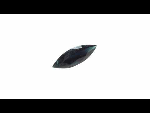 Натуральний блакитний Турмалін маркіз 15.3х4.9мм 1.69ct видео