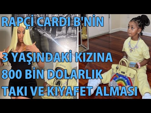 MP - Rapper Cardi B Buys $800,000 in Jewelry and Clothing for Her 3-Year-Old Daughter