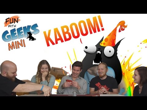Fun With Geeks Mini | Exploding Kittens (Julcsi, Viktória, Sirius, Kaci) - Fun With Geeks