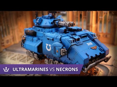 Ultramarines vs Necrons - 9th edition 40k battle report