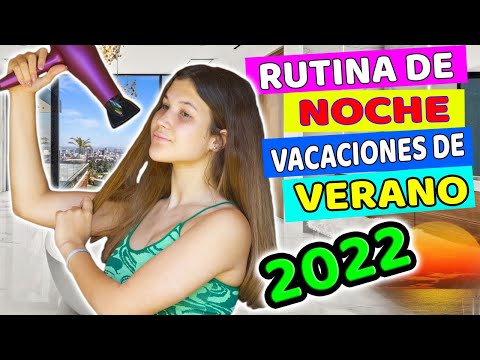 RUTINA DE NOCHE EN VACACIONES DE VERANO 2022 | Daniela Golubeva
