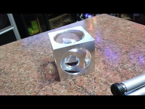 куб в кубе и в кубе. техпроцесс. cube in a cube