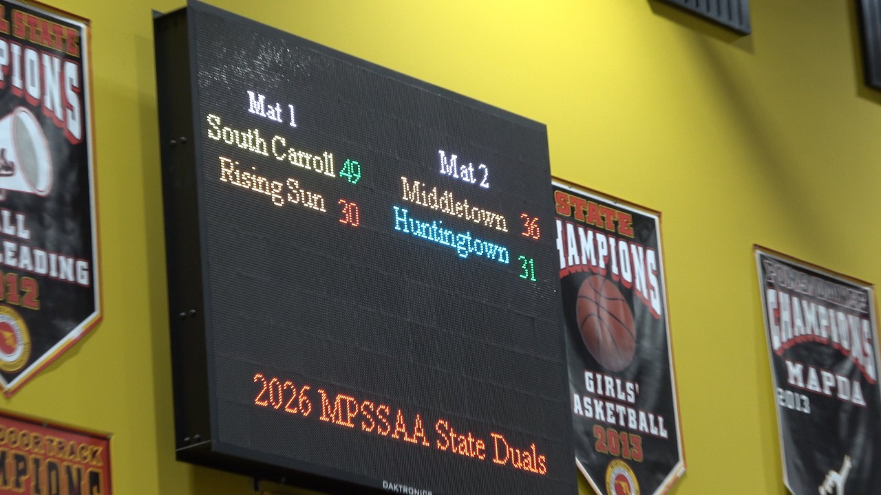 2-14-2026  2A MD State Wrestling Finals, Huntingtown and Middletown