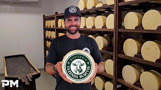 He produces one of the most famous cheeses in Brazil.