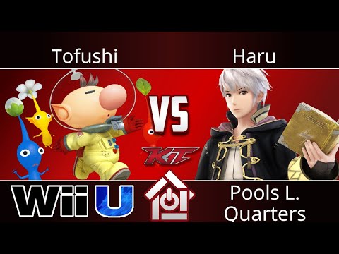 KiT 2018 - Tofushi (Olimar) vs Haru (Robin) - Smash 4 Pools L. Quarters