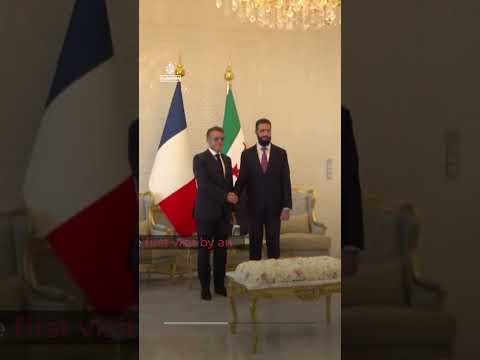 Several hurt in Damascus blasts as Macron meets Syria's Sharaa