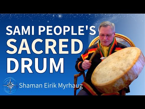 The Norwegian Shaman Eirik Myrhaug Plays The Drum For Wisdom From North