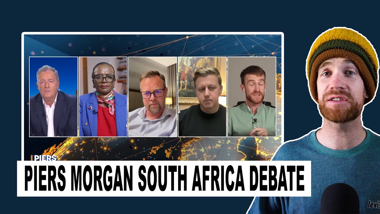 Dan Corder on Piers Morgan debating "Terrible Things Happening in South Africa" // The Corder Report