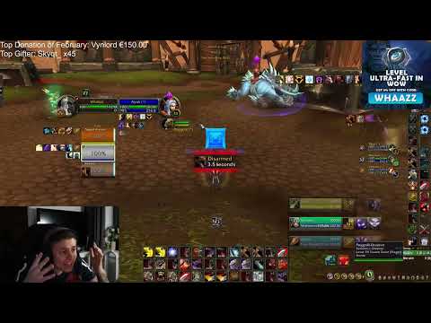 Whaazz raging on teammate 😡 | Daily Most Viewed WoW Clips ⚔️ #13