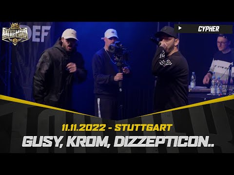 TopTier Takeover Stuttgart: 11.11.22 - Cypher mit GUSY, KROM, DIZZEPTICON, FELIX MART
