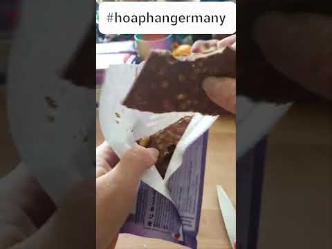 Milka Peanut Crisp Chocolate Unwrapping| Filling Platter  Very Satisfying | ASMR