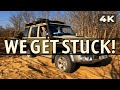 Getting There: Our 4x4 gets stuck in the soft sand (Savuti Ep1)