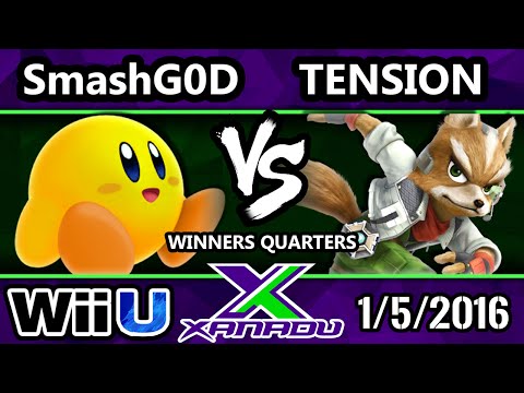S@X 131 - HE | SmashG0D (Kirby) Vs. ARC | Tension (Fox) SSB4 WQ - Smash Wii U - Smash 4
