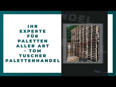 Tom Tuscher Palettenhandel YouTube-Vdeominiatur 3