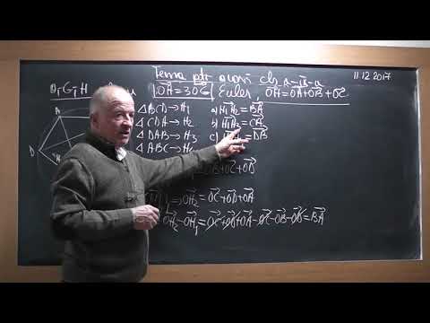 2/2 1656 Clasa 9 Calcul vectorial: Centru de greutate Ortocentru Centru cercului Inscris Circumscris