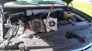 07 Lincoln Navigator Alternator Replacement