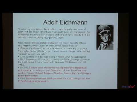 "The Holocaust in Film and Literature" German 59 (lecture 5), UCLA, Professor Todd Samuel Presner