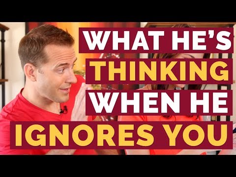 彼が無視したときに彼が考えていること｜マット・ボッグスによる女性のための関係の助言 (What He's Thinking When He Ignores You | Relationship Advice For Women By Mat Boggs)