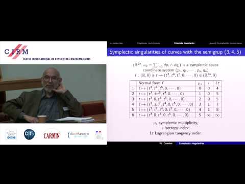 Wojciech Domitrz: Symplectic singularities of varieties