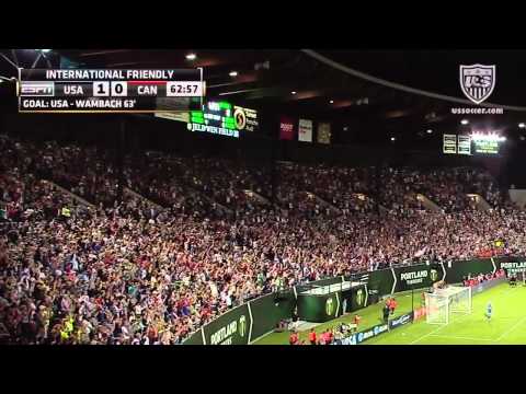 WNT vs. Canada: Abby Wambach Goal - Sept. 22, 2011