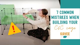 7 Common Mistakes when Building a C&C Cage Kavee for your Guinea Pigs