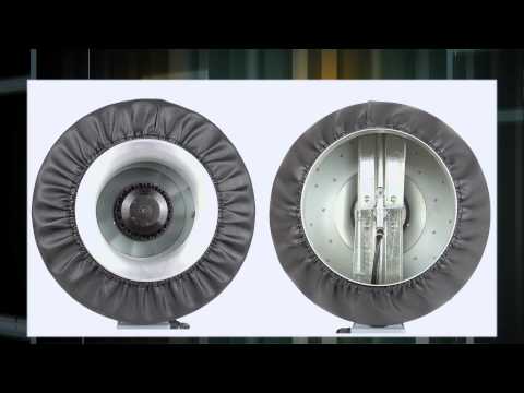 Inline Duct fans Virtual Sun