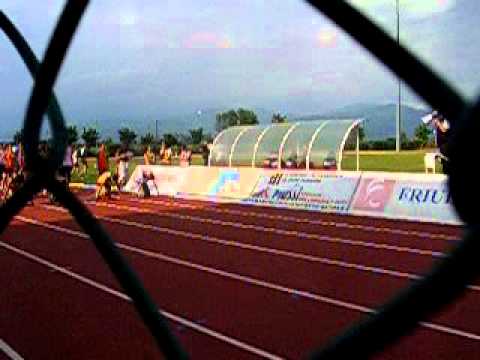 60m Ragazze - Sara Di Benedetti (prima corsia) - I^ Fase C.D.S. Ragazzi/e Remanzacco 2011