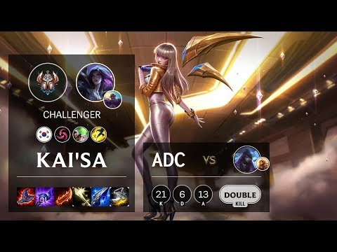 Kai'Sa ADC vs Aphelios - KR Challenger Patch 10.6