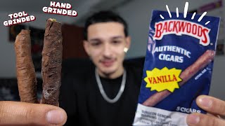 TIME TO ROLL UP‼️HOW TO ROLL A BACKWOOD (Rolling sesh) VANILLA