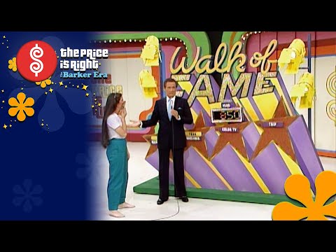 Contestant Plays Now-Retired WALK OF FAME for a Fabulous Trip to China! - The Price Is Right 1984