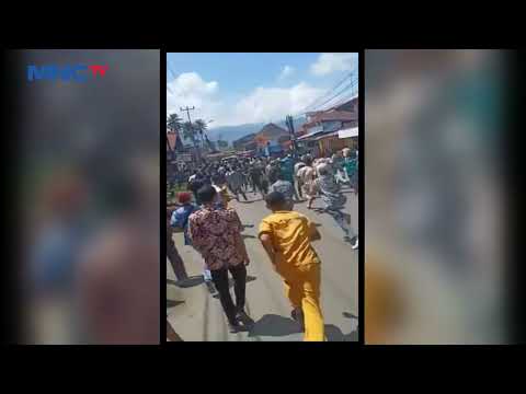 Tawuran Pelajar di Padang Saling Serang dengan Senjata Tajam #LintasiNewsSiang 29/07
