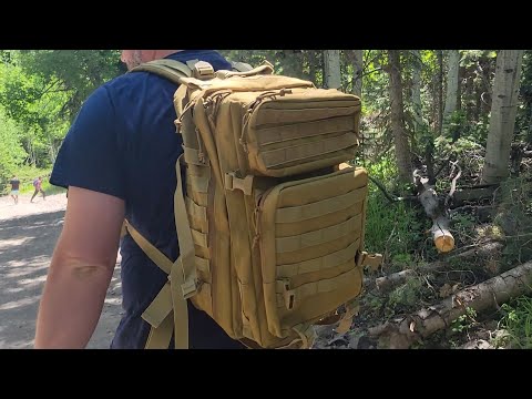 Review for military style backpack that is great for outdoors and classroom
