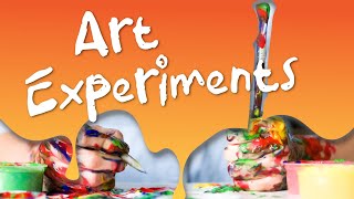 Cool Art Experiments | Art For Beginners | Art Lessons For Kids | Art Challenges To Do With Friends