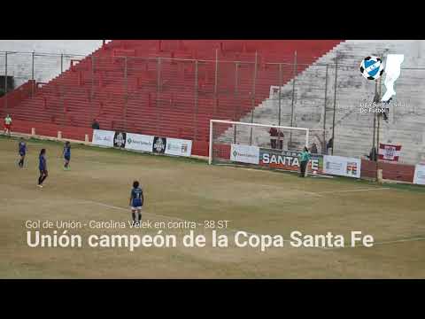 Unión campeón de la Copa Santa Fe Femenina