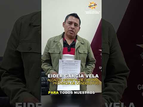 Entrega de pajillas de semen bovino al distrito de Chichas en la provincia de Condesuyos  🐄