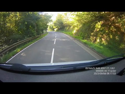 Fahrt Traben-Trarbach über Longkamp bis B50
