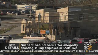 Suspect behind bars after allegedly shooting, killing employee in Scott Twp.
