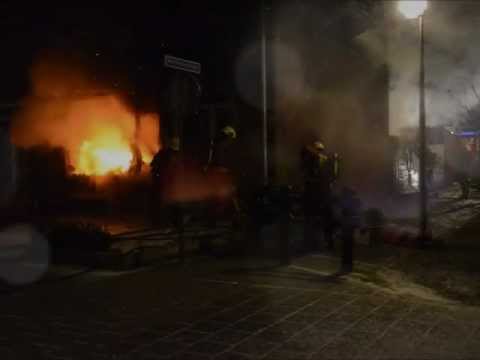 Uitslaande middelbrand verwoest woning Kamperfoelielaan Gouda - 112HM