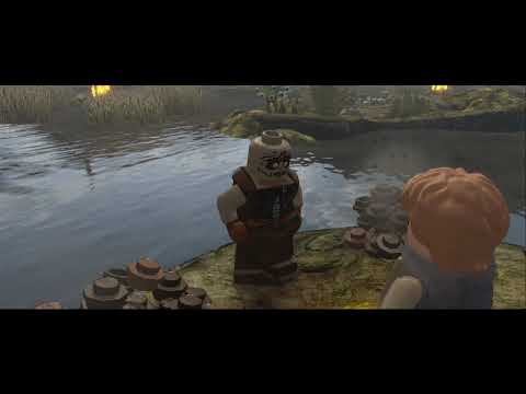 LEGO Lord of the Rings 100% Overworld Guide #9 - The Dead Marshes & Emyn Muil (All Collectibles)
