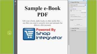 How to sell digital downloads with PayPal - sell ebook, sell music, sell audio tracks and sell video