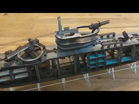 Colorprinted showcase u-boat