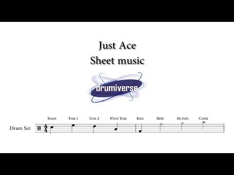 Just Ace by Grinspoon - Drum Score (Request #54)
